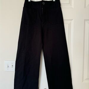 Anthropologie Colette Cropped Wide Leg Pants